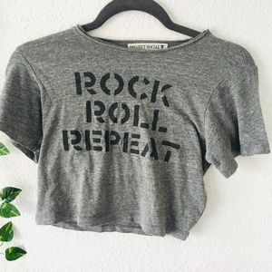 Rock Roll repeat shirt